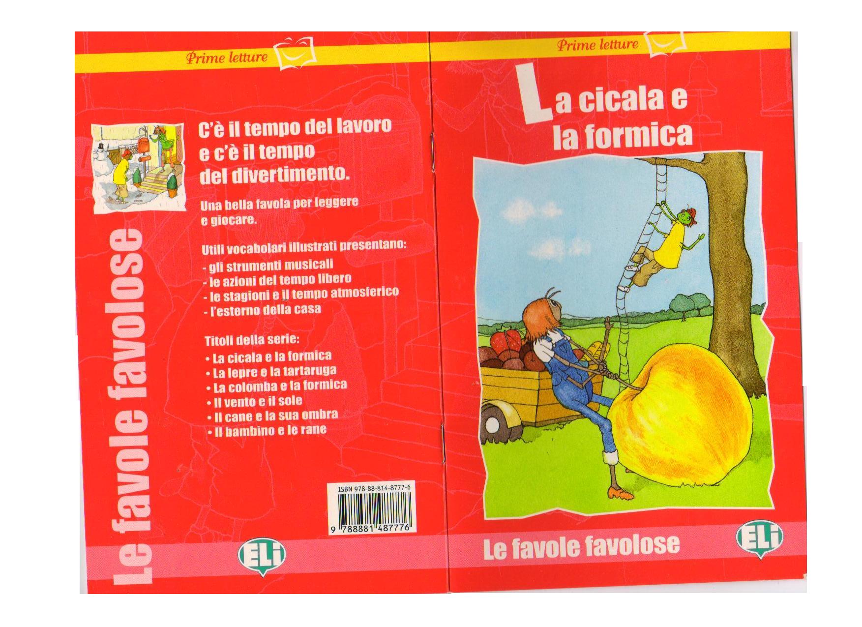 Fotografie La cicala e la formica + CD