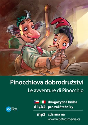 Pinocchiova dobrodružství A1/A2 česko-italsky