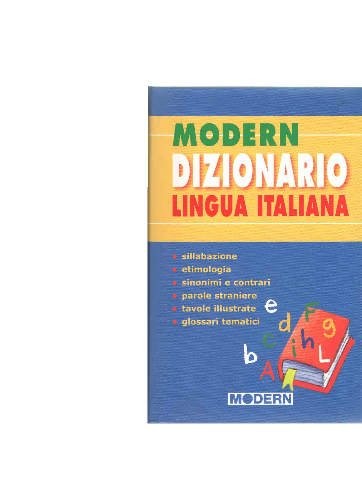 Fotografie Modern Dizionario lingua italiana