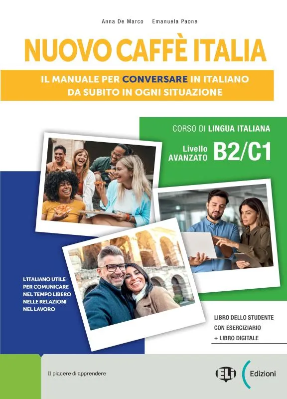 Nuovo Caffe Italia B2-C1 učebnice a pracovní sešit