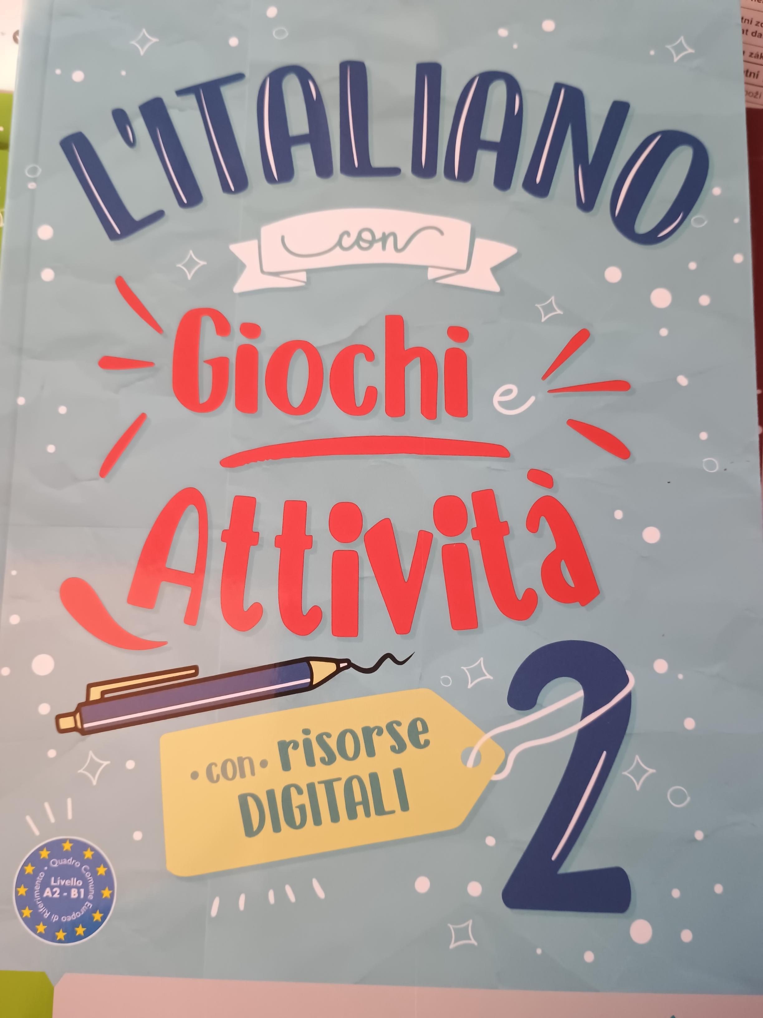 L´italiano con giochi e attivita A2-B1