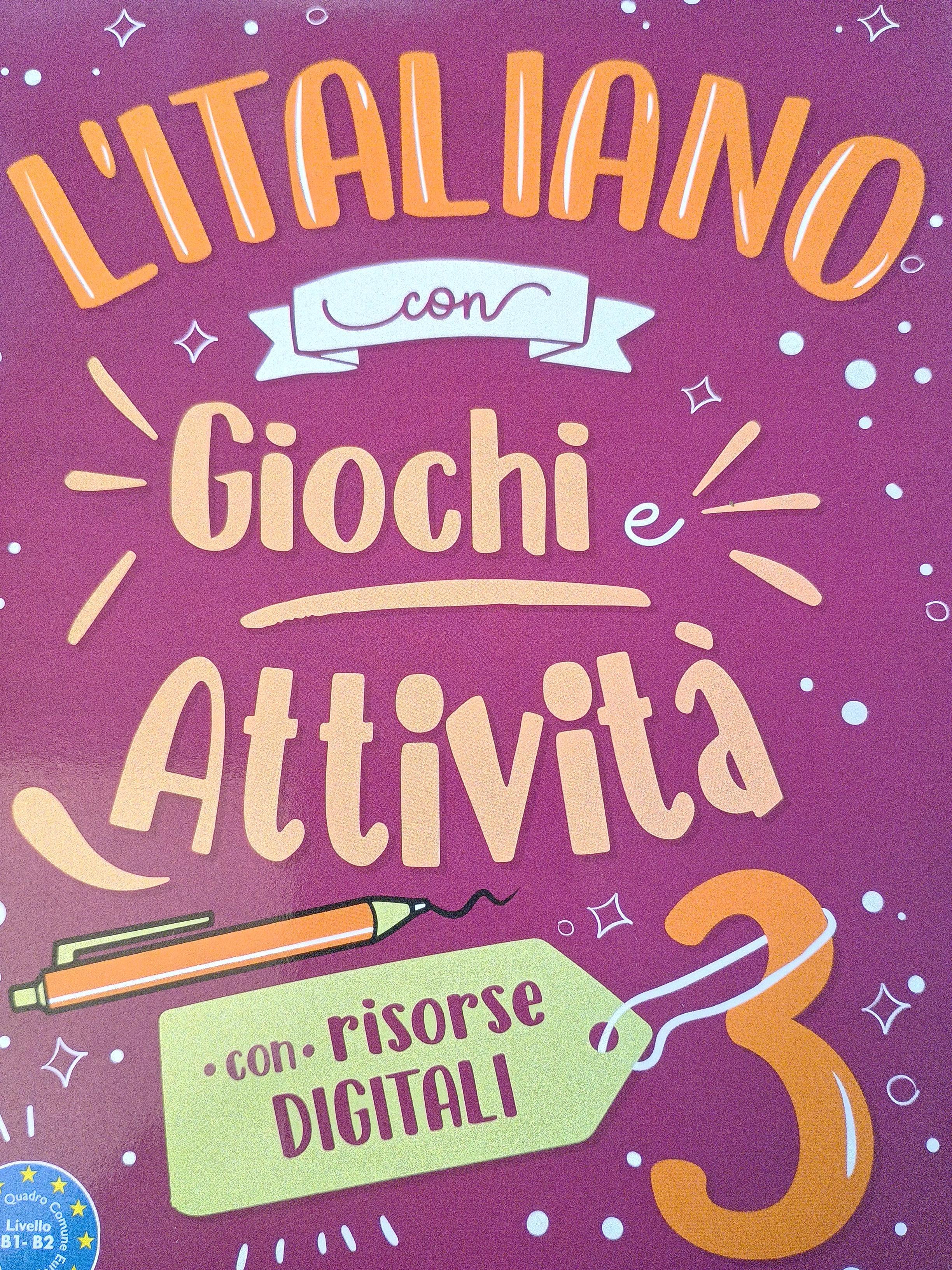L´italiano con giochi e attivita B1-B2