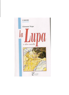 La lupa e altre novelle