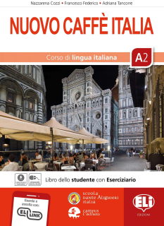 Nuovo Caffe Italia A2 učebnice a pracovní sešit