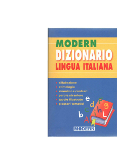 Modern Dizionario lingua italiana